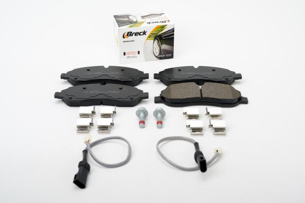 BRECK Bremsbelagsatz, Scheibenbremse